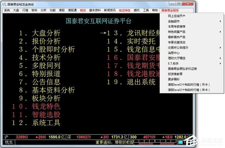 国泰君安钱龙金典版全面解析，助你玩转股市