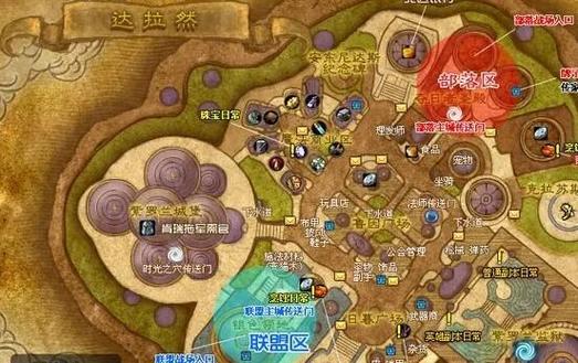 怎么去达拉然？WOW达拉然传送门位置详解