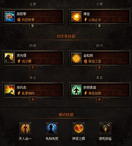 暗黑3武僧最强技能搭配及玩法攻略详解