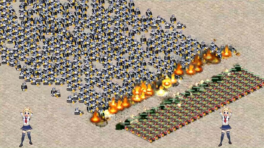 红警3里狗的厉害之处：秒杀步兵的秘密武器
