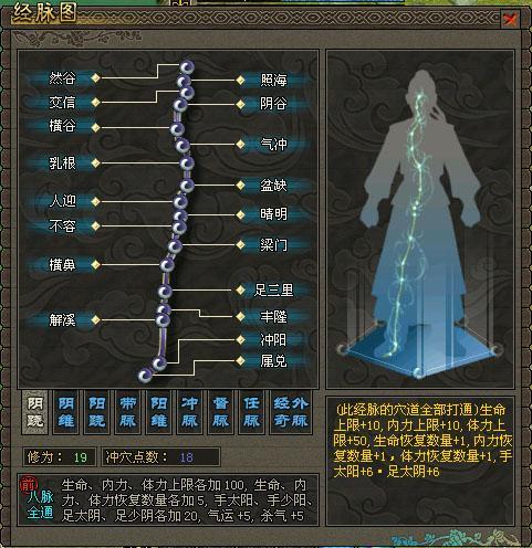 经脉模拟器：轻松模拟体验游戏经脉系统