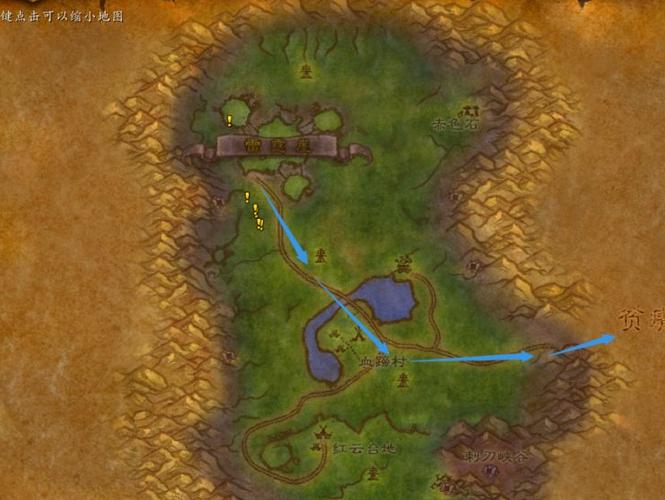千针石林地图全解：魔兽世界必去景点攻略