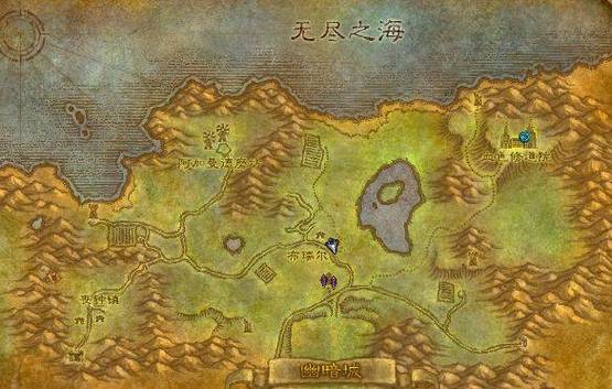 千针石林地图全解：魔兽世界必去景点攻略