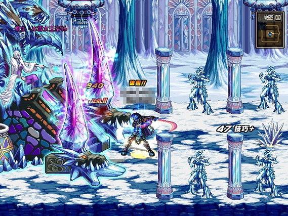 回忆杀！DNF冰雪女王洛丝：冰雪宫殿已成绝响