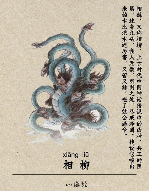 山海经异兽录：揭秘中国古代的神秘异兽图鉴