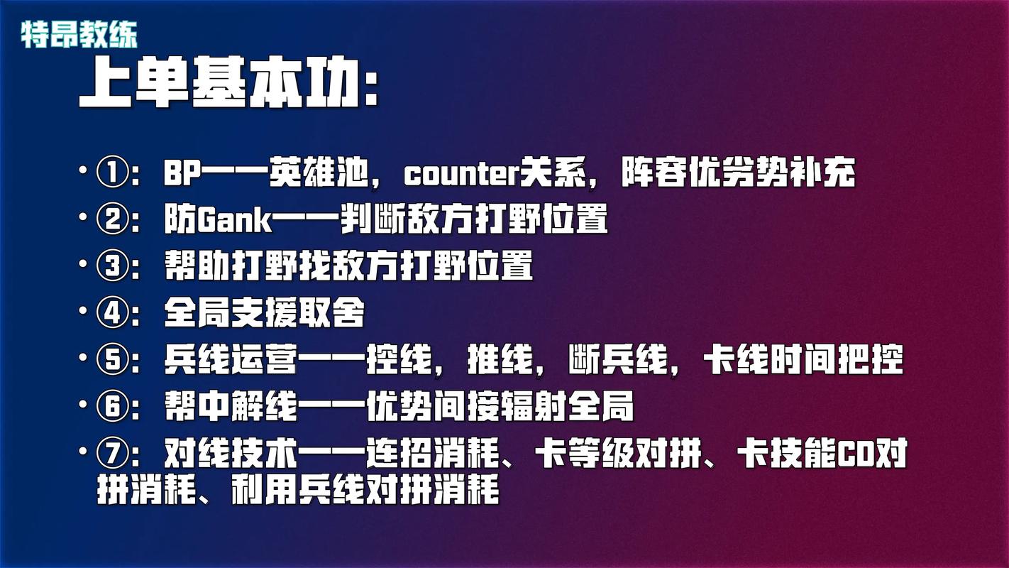 LOL上单高端局玩法：职业选手上分秘籍