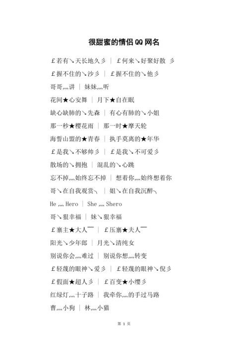 QQ起名字大全：男生女生QQ昵称大全